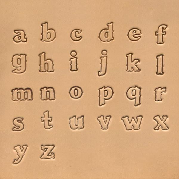 IVAN Lowercase Alphabet Stamp Set 13mm / Mollies New Zealand