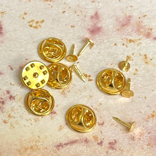 SULLIVANS Ribbon Pins Gold | Mollies Make And Create NZ