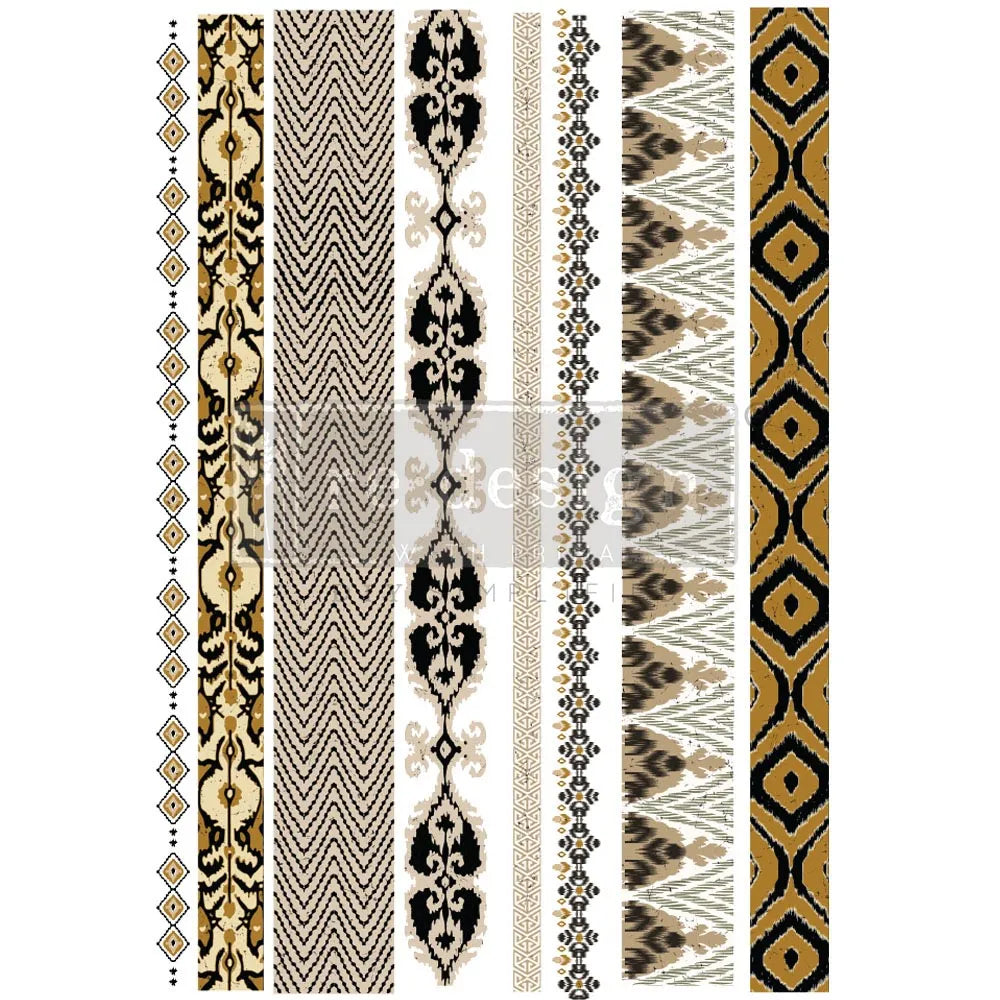REDESIGN Decor Transfer Exotic Borders | Mollies Make And Create NZ