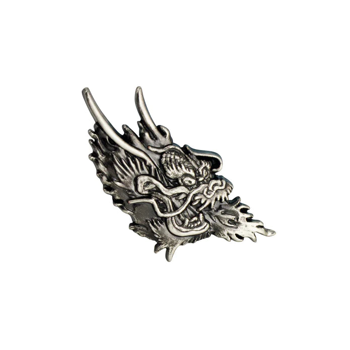 IVAN Dragon Head Concho Antique Nickel 23mm (7 8") / Mollies New Zealand