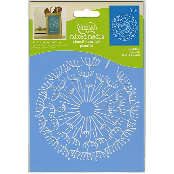 AMERICANA Stencil Dandelion / Mollies New Zealand