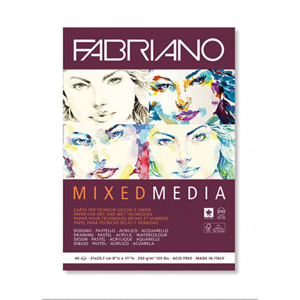 FABRIANO Mixed Media Pad / Mollies New Zealand
