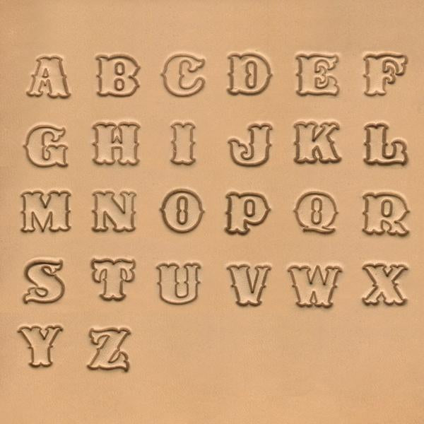 IVAN Alphabet Stamp Set 19mm / Mollies New Zealand