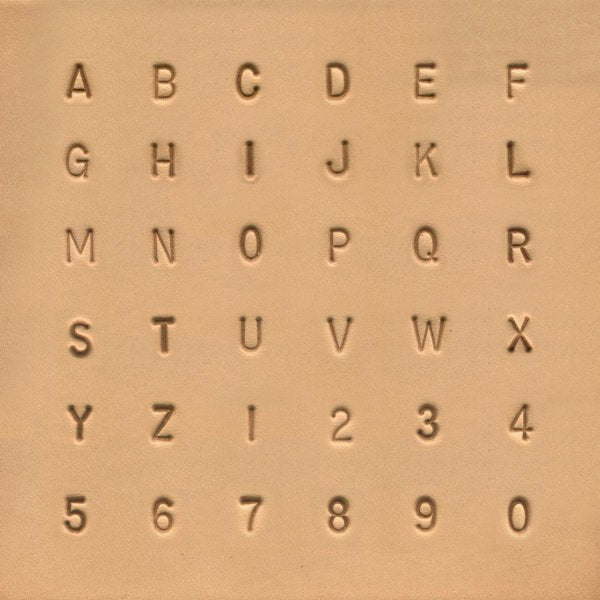 IVAN Simple Alphabet & Number 6.5mm / Mollies New Zealand