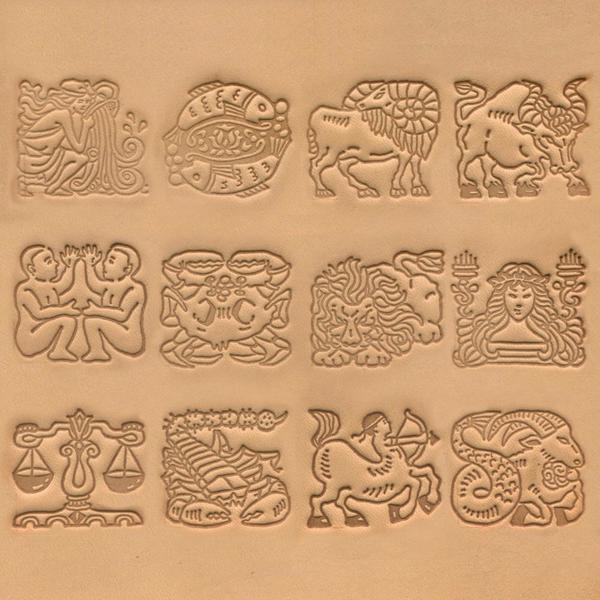 IVAN Zodiac Stamp Set / Mollies New Zealand