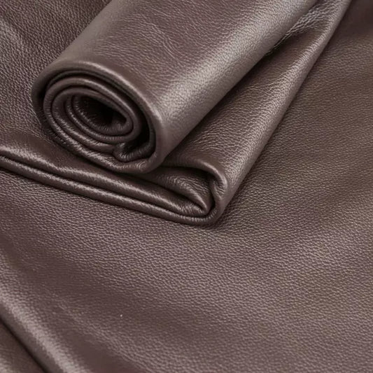 LEATHER Upholstery Cowhide Dark Brown | Mollies Make And Create NZ