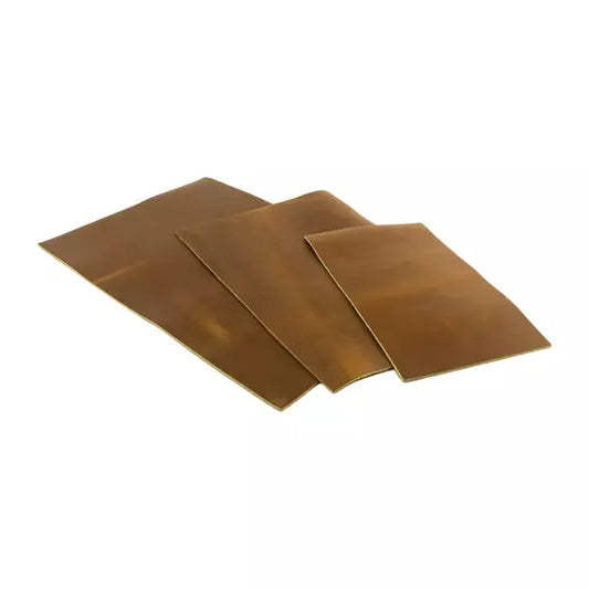 LEATHER Horween Cavalier Chromexcel Cut Panel 5-6oz Harvest | Mollies Make And Create NZ