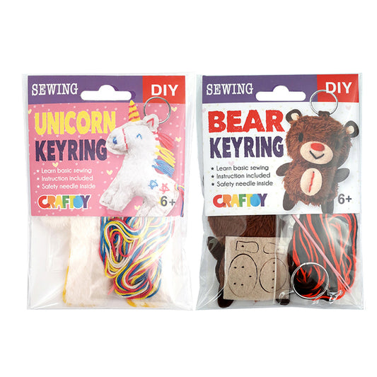 CRAFTOY Sewing Keyring Kit | Mollies Make And Create NZ