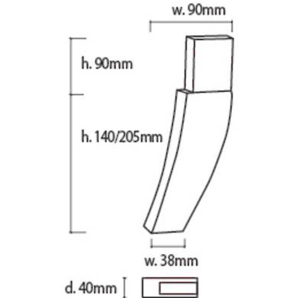 Warwick Leg Back Leg Raw / Mollies New Zealand
