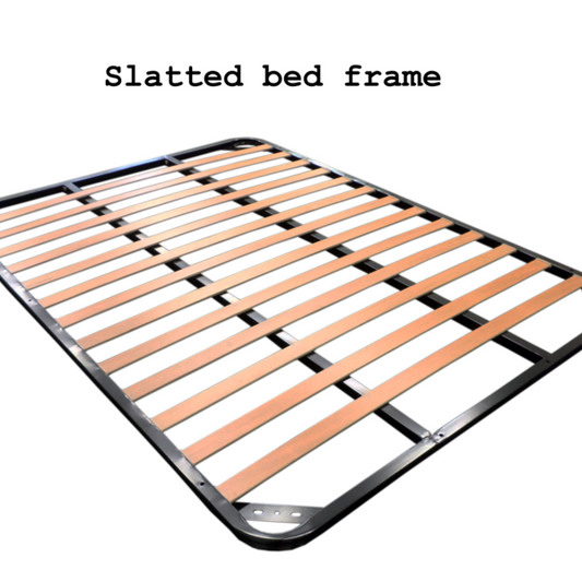 SHANN Slatted Bed Frame Flat Slat | Mollies Make And Create NZ