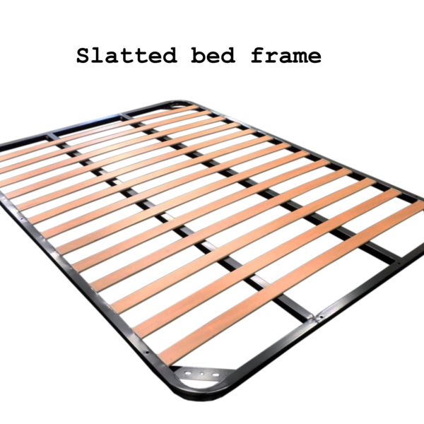SHANN Slatted Bed Frame Flat Slat / Mollies New Zealand