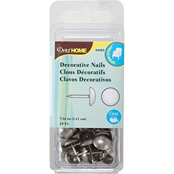 DRITZ Decorative Nails Brushed Silver / Mollies New Zealand