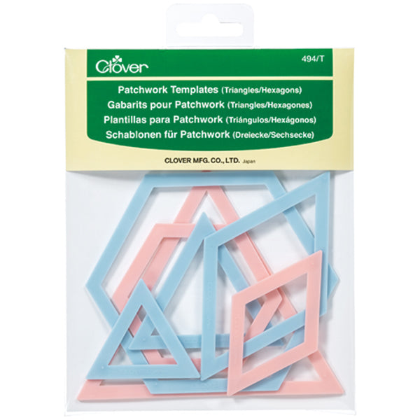 CLOVER Patchwork Templates / Mollies New Zealand