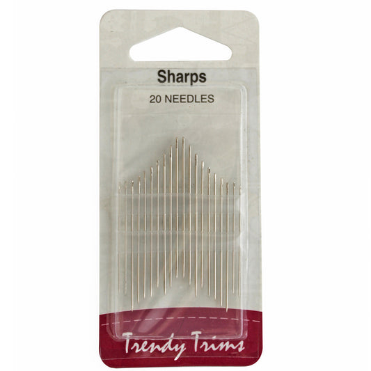 TRENDY TRIMS Sharps Needles 20PK | Mollies Make And Create NZ