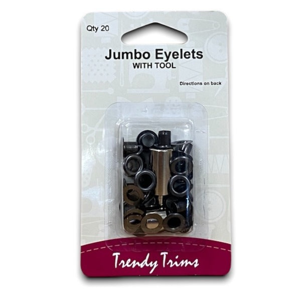 TRENDY TRIMS Jumbo Eyelet | Mollies Make And Create NZ