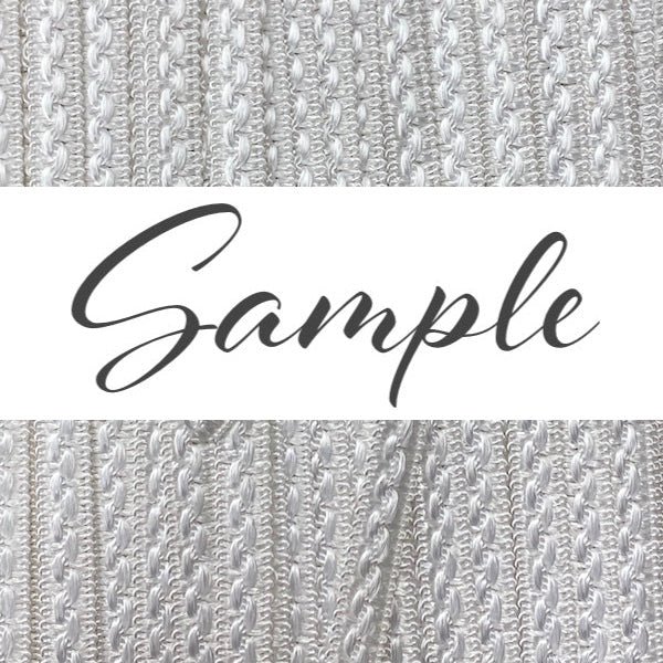 GIMP BRAID Alba 10mm White / Mollies New Zealand