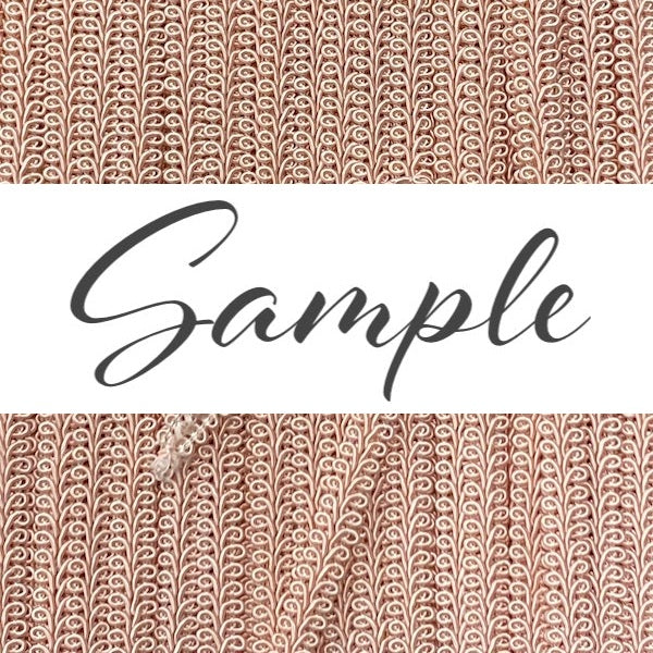 GIMP BRAID French 8mm Champagne Pink / Mollies New Zealand