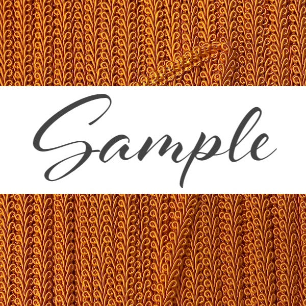 GIMP BRAID French 8mm Manderine / Mollies New Zealand