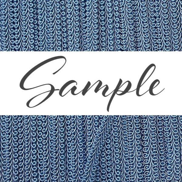 GIMP BRAID French 8mm Saxe Blue / Mollies New Zealand