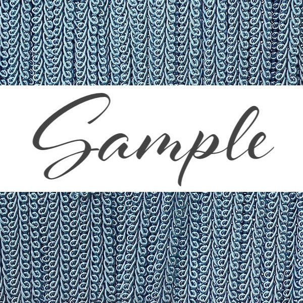 MOLLIES New Zealand / GIMP BRAID French 8mm #05 Blue Sample