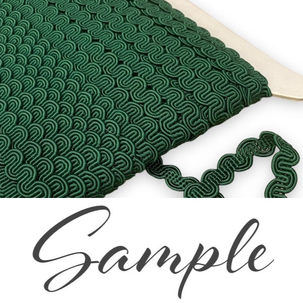 GIMP BRAID Curved 13mm Bottle / Mollies New Zealand