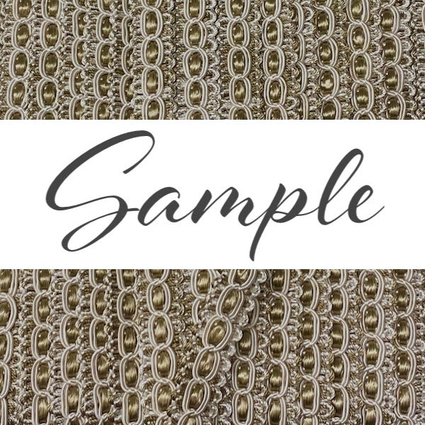 GIMP BRAID Fancy 15mm Taupe / Mollies New Zealand