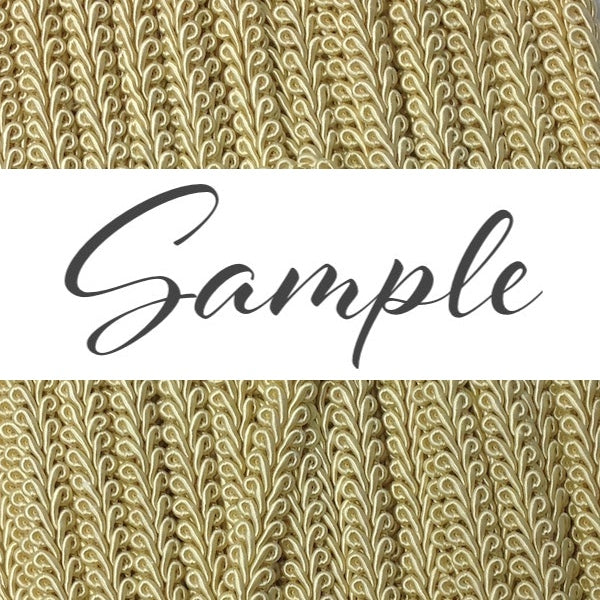 GIMP BRAID French 12mm Wheat / Mollies New Zealand