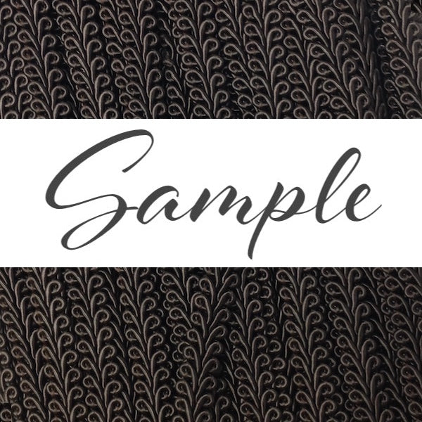 MOLLIES New Zealand / GIMP BRAID French 12mm Brown #2 Sample