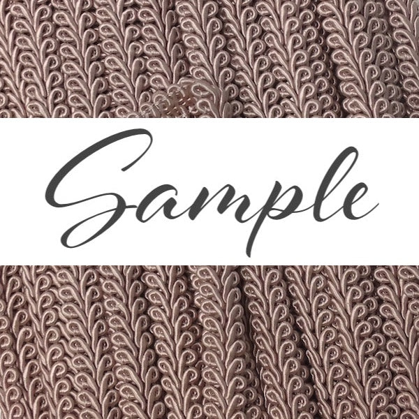 GIMP BRAID French 12mm Dusty Pink / Mollies New Zealand