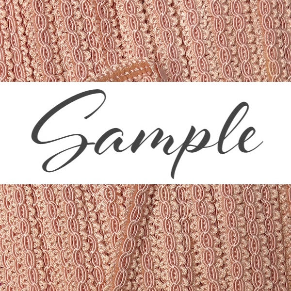 GIMP BRAID Trix-Loop 10mm Peach / Mollies New Zealand