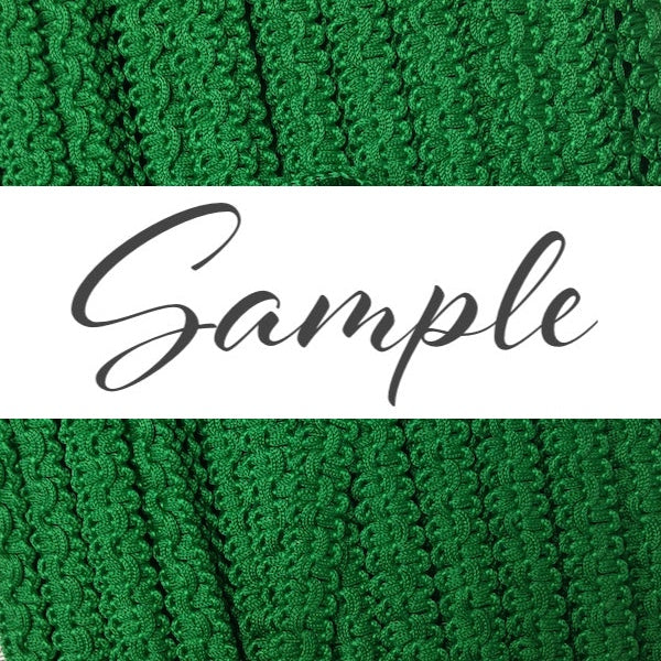 GIMP BRAID Trixie 12mm Emerald / Mollies New Zealand