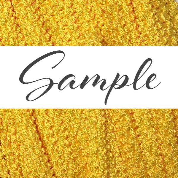 GIMP BRAID Trixie 12mm Yellow / Mollies New Zealand