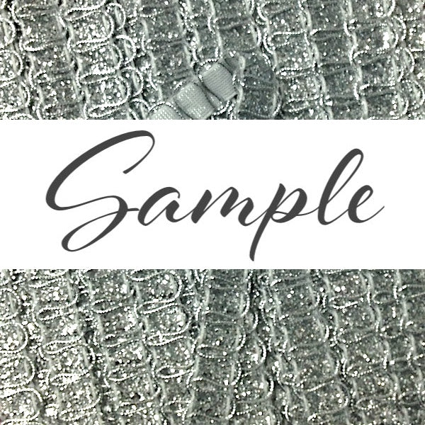 GIMP BRAID Metallic 10mm Silver / Mollies New Zealand