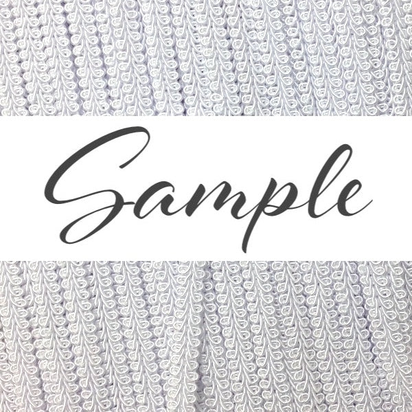 GIMP BRAID French 10mm White / Mollies New Zealand