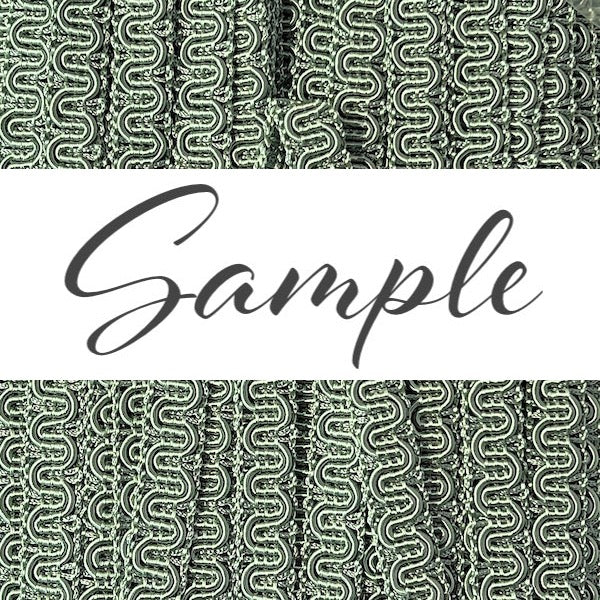 GIMP BRAID Scroll 15mm Fern / Mollies New Zealand