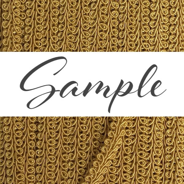 GIMP BRAID French 8mm Old Gold / Mollies New Zealand