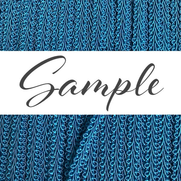 GIMP BRAID French 8mm Peacock / Mollies New Zealand