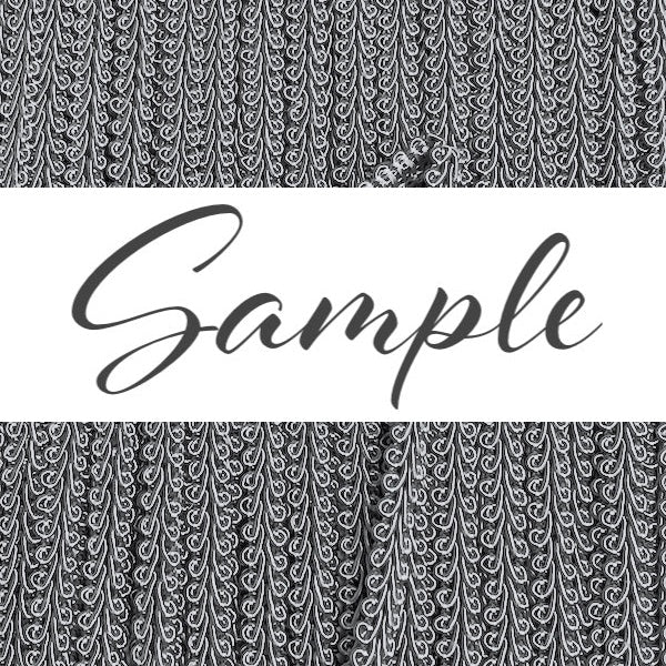 GIMP BRAID French 8mm Silver Grey / Mollies New Zealand