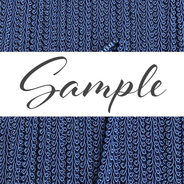 GIMP BRAID French 8mm Cornflower / Mollies New Zealand