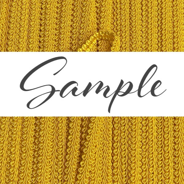 GIMP BRAID French 8mm Gold / Mollies New Zealand