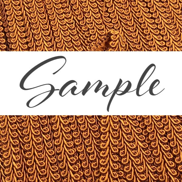GIMP BRAID French 12mm Old Gold / Mollies New Zealand