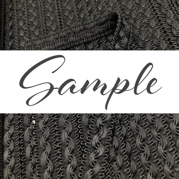 GIMP BRAID Alba 10mm Black / Mollies New Zealand