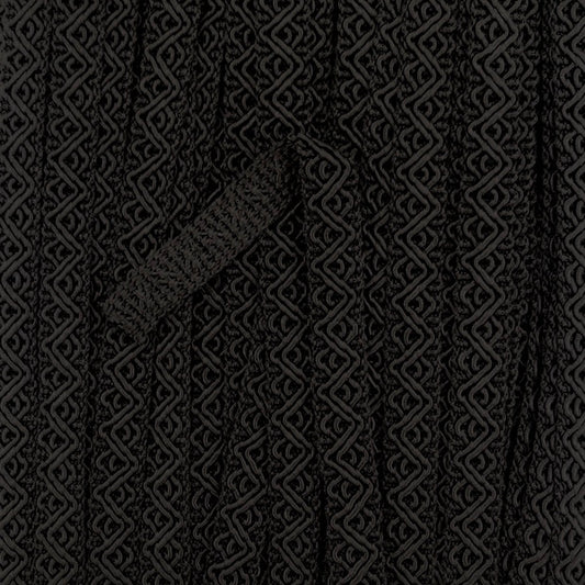 GIMP BRAID Ziggy 12mm #62 Black | Mollies Make And Create NZ