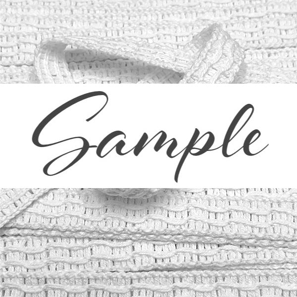 GIMP BRAID Knitted 15mm White / Mollies New Zealand