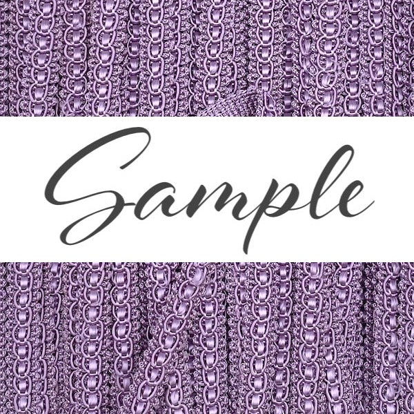 MOLLIES New Zealand / GIMP BRAID Lamp 10mm #37 Lilac Sample