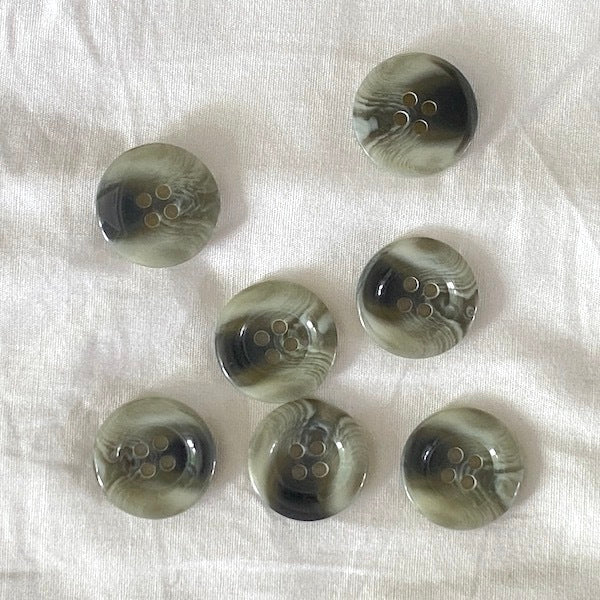 SULLIVANS Button 4-Hole Grey / Mollies New Zealand