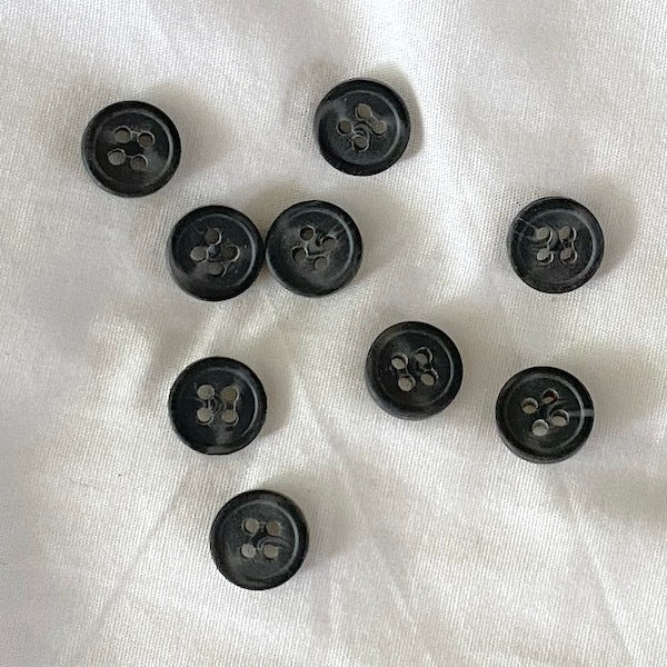 SULLIVANS Button 4-Hole Grey / Mollies New Zealand