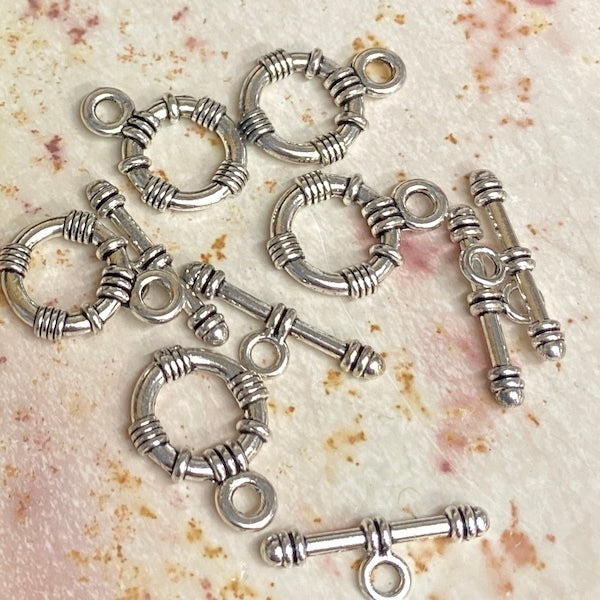 SULLIVANS Clasp Toggle Silver / Mollies New Zealand