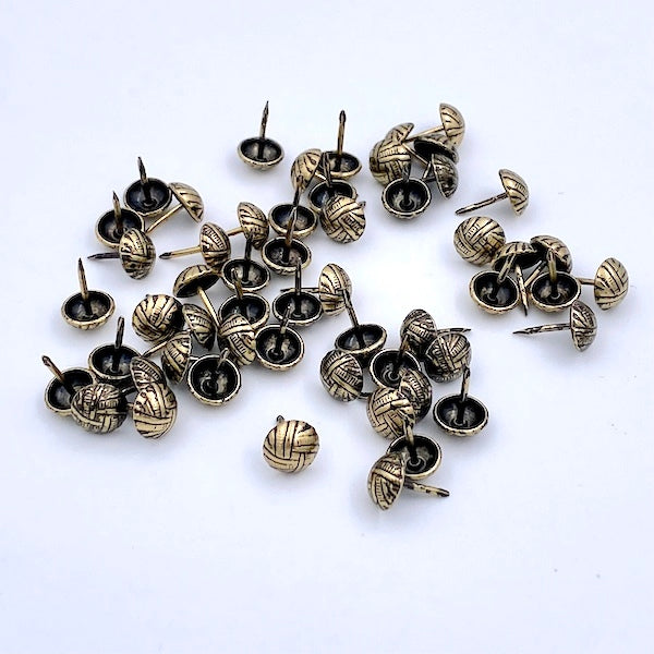 CS OSBORNE Decorative Nails Overlap 10mm Overlap 100 Pack / Mollies New Zealand