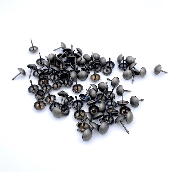 CS OSBORNE Decorative Nails Dark Pewter 11mm Dark Pewter Each / Mollies New Zealand